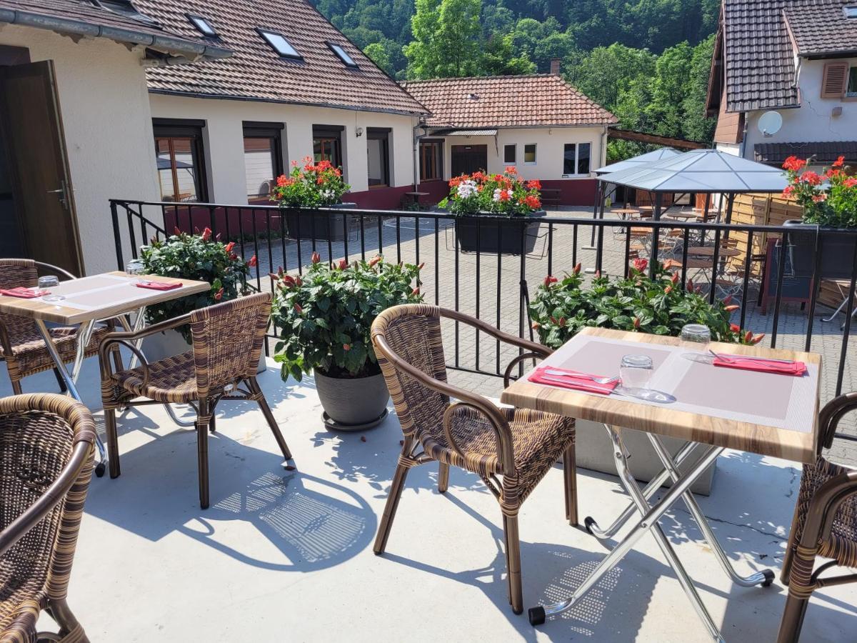 Etoile Alsacienne Hotel Lapoutroie Buitenkant foto